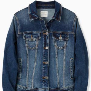 Torrid Jean Jacket (Size 1)